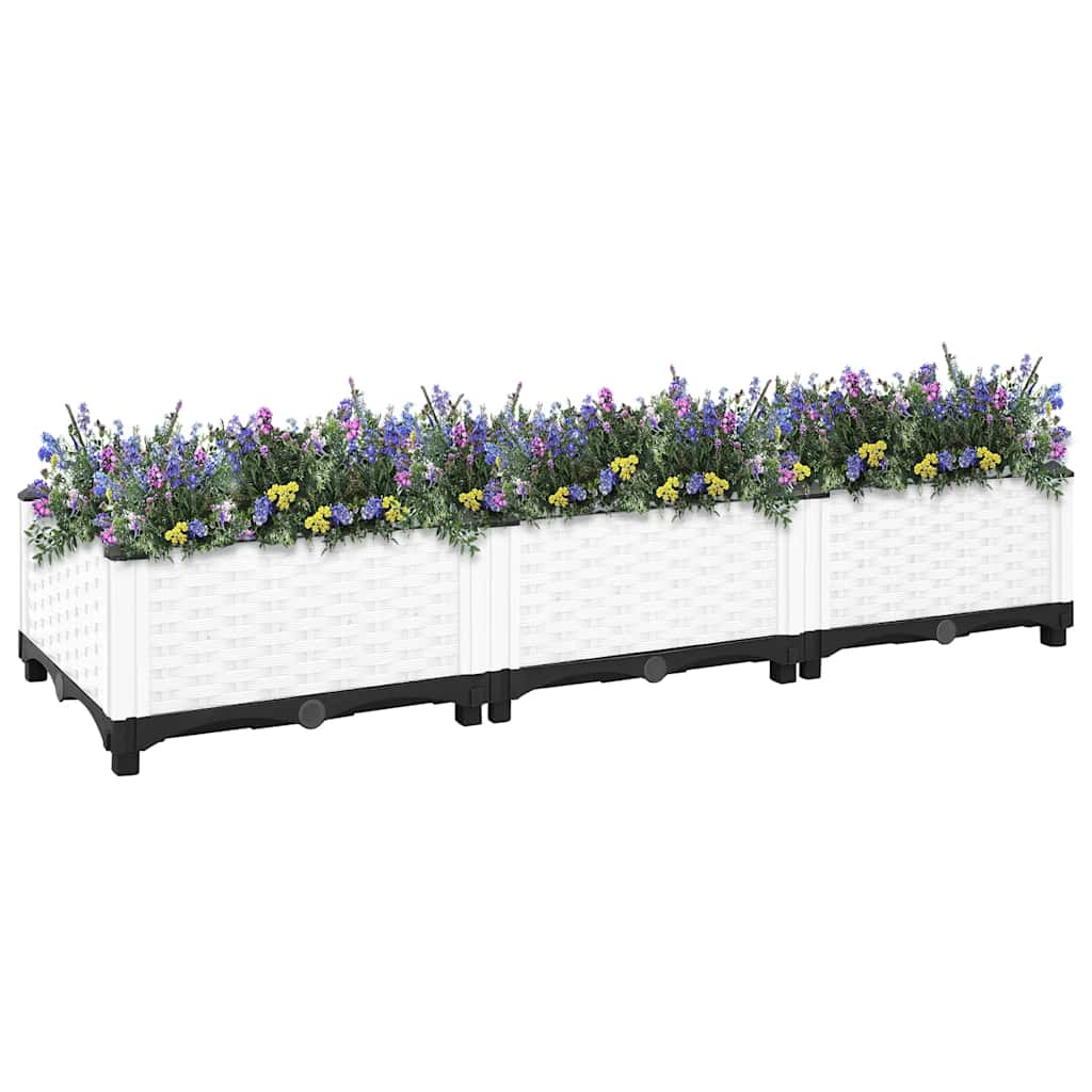Vidaxx planter hævet 120x40x23 cm polypropylen