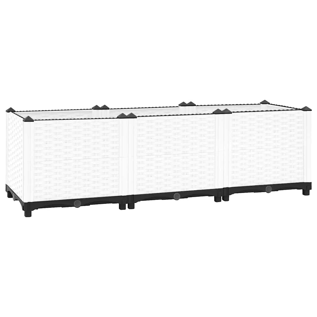 Vidaxx planter hævet 120x40x38 cm polypropylen