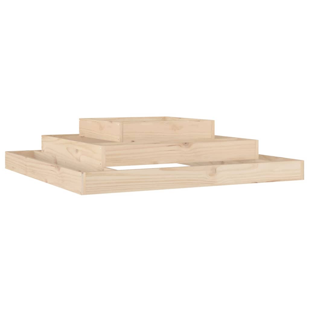 Vidaxx plantekasse 110x110x27 cm massivt fyrretræ