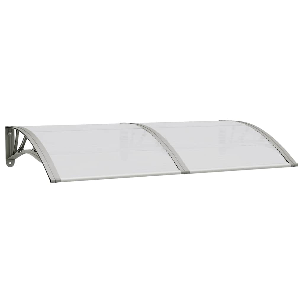 VIDAXX Dørbaldakin 150x75 cm polycarbonatgrå