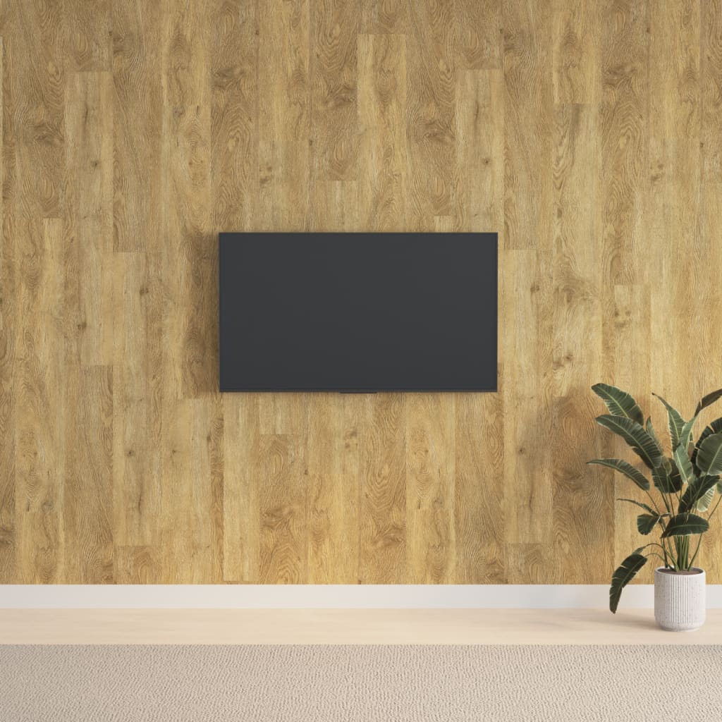 Vidaxx vægpaneler træ Look 2,06 m² PVC Brown