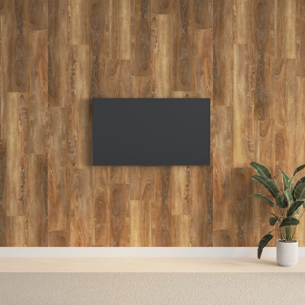 Vidaxx vægpaneler træ Look 2,06 m² PVC Brown