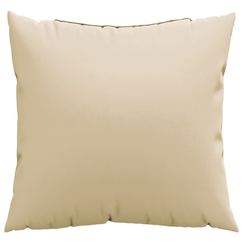 Vidaxl Sofa Puder 4 stk 50x50 cm stof beige