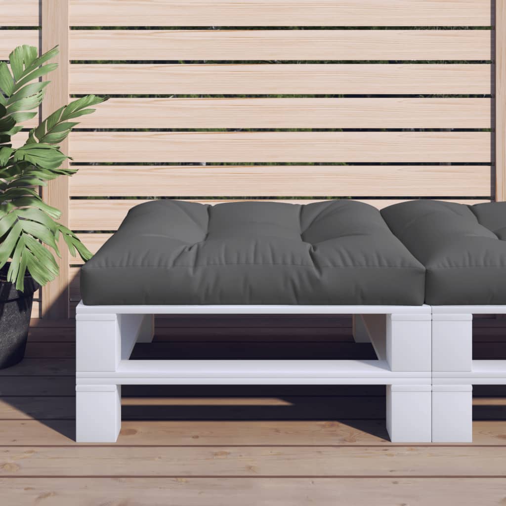 VIDAXX PALLET PUSHION 70X70X12 cm stof Anthracite