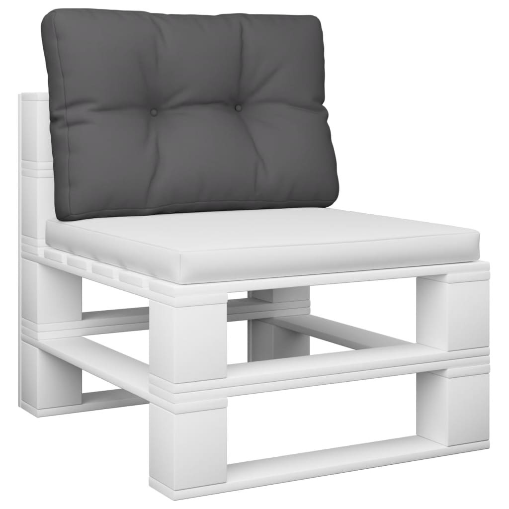 VIDAXX PALLET PUSHION 50x40x12 cm stof Anthracite