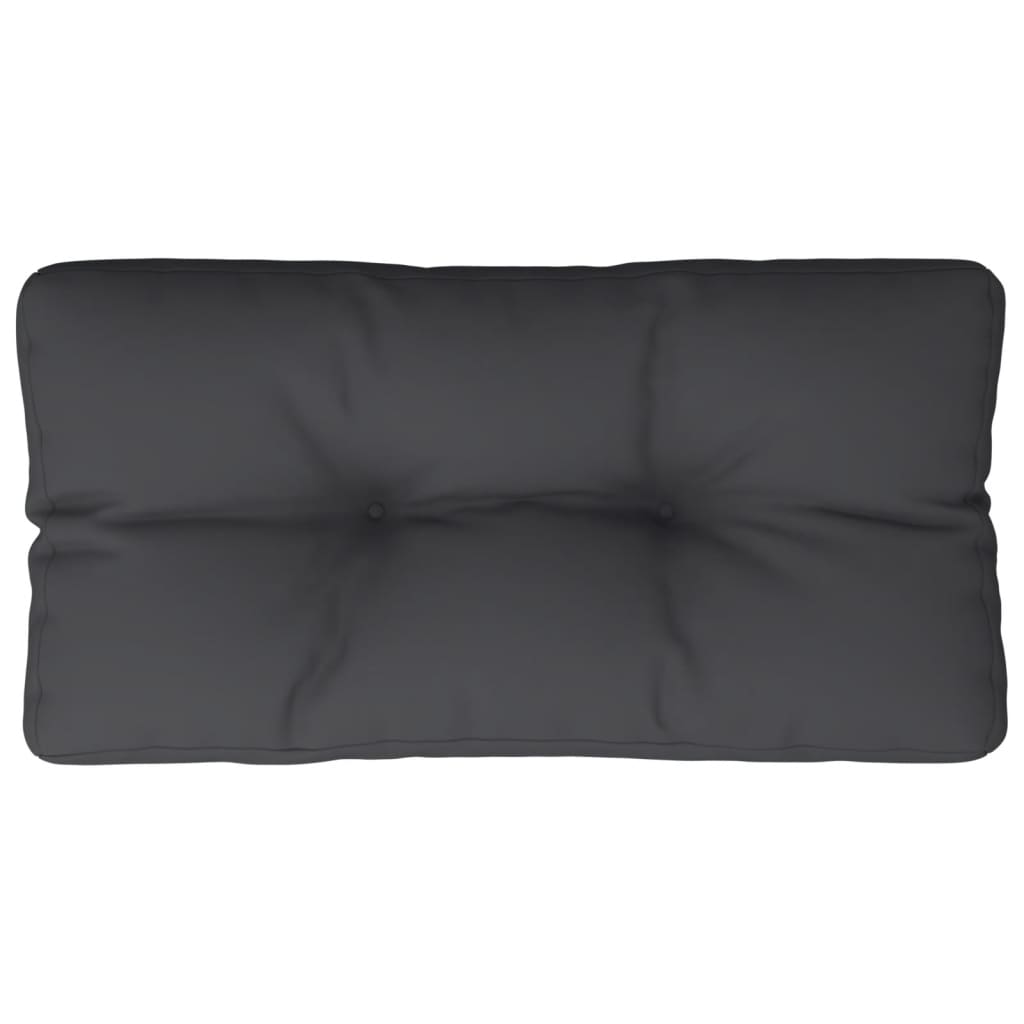 Vidaxl Palletpude 70x40x12 cm stof sort