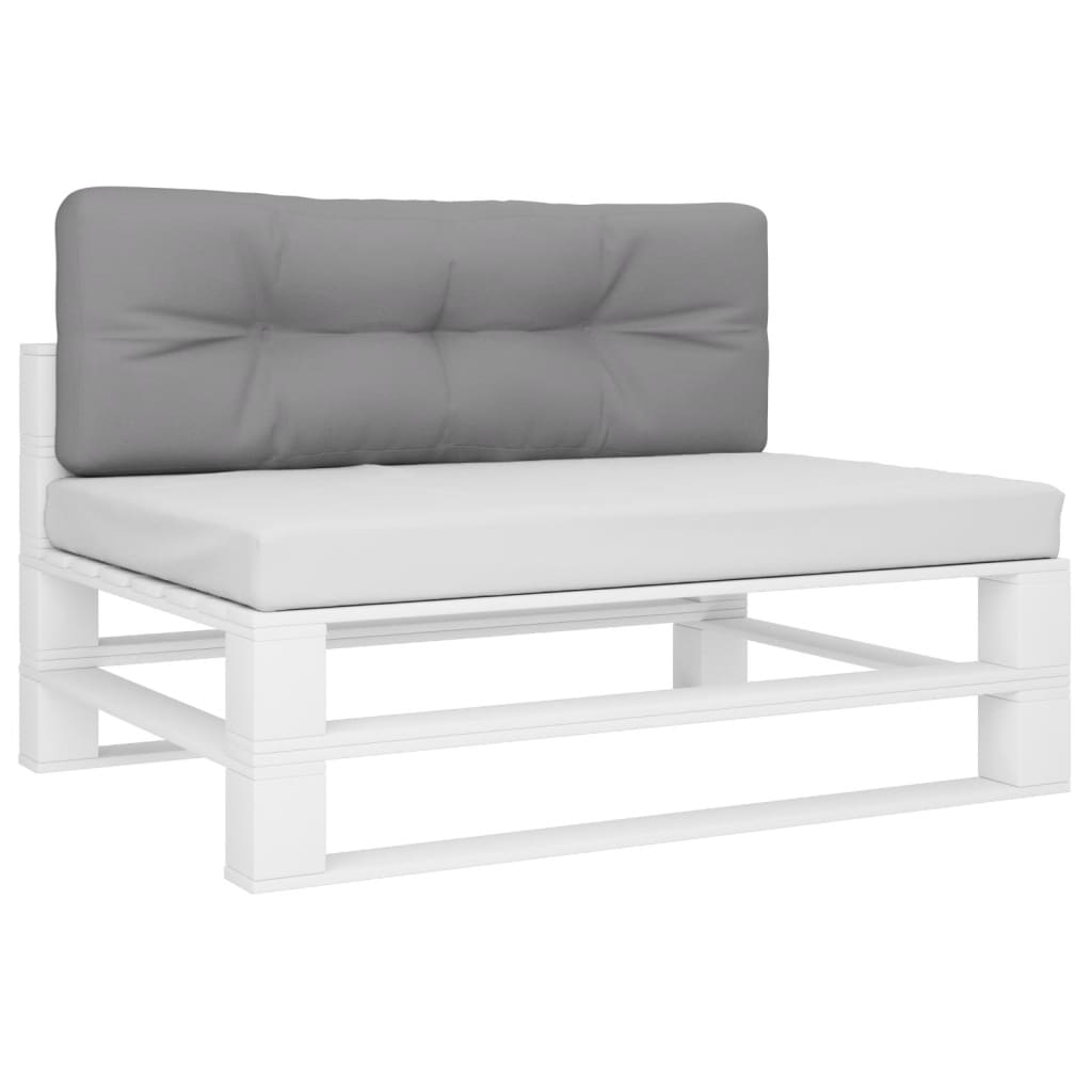 VIDAXX PALLET PUSHION 120x40x12 cm stof grå