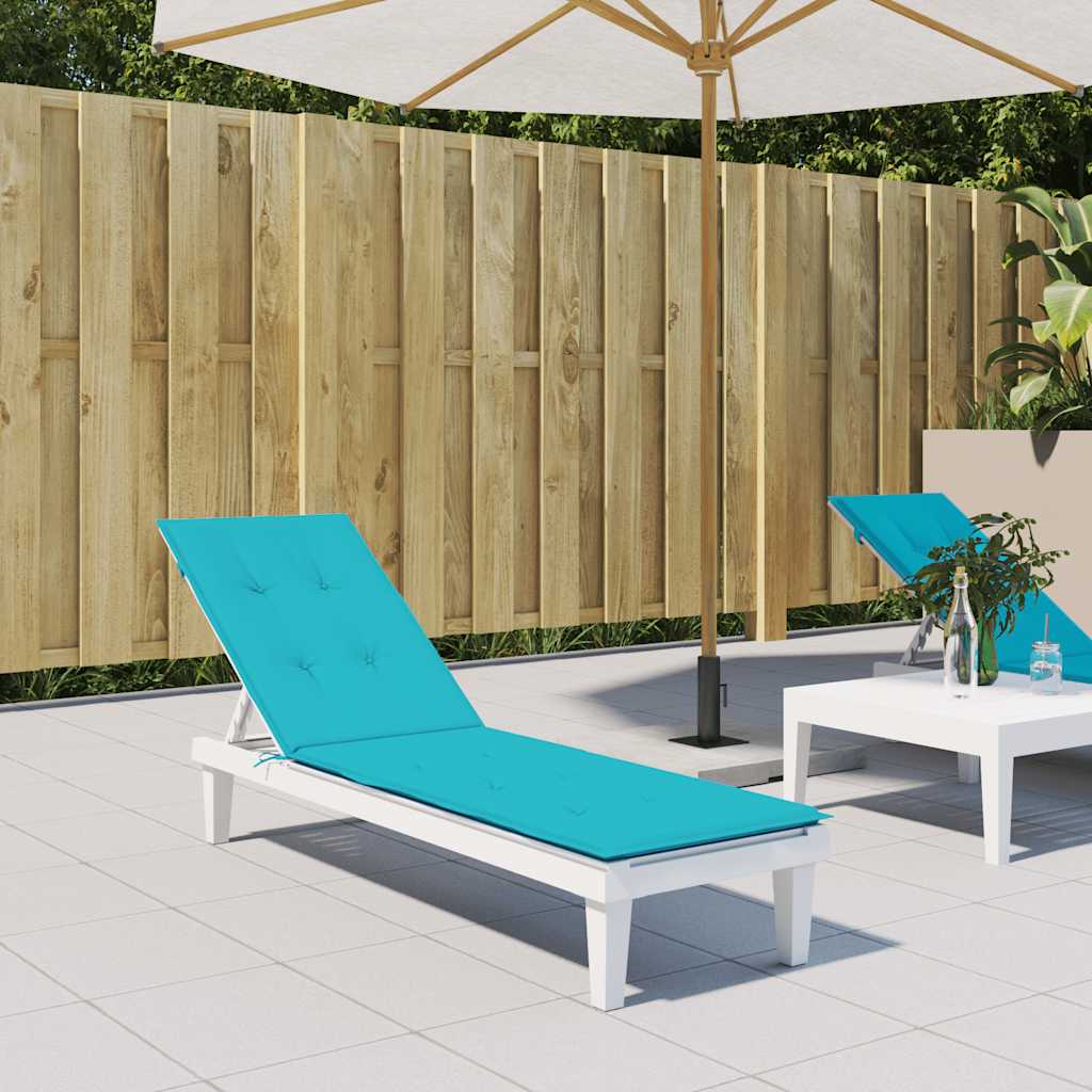 Vidaxl Patio Stol Pude Oxford Stof turkis