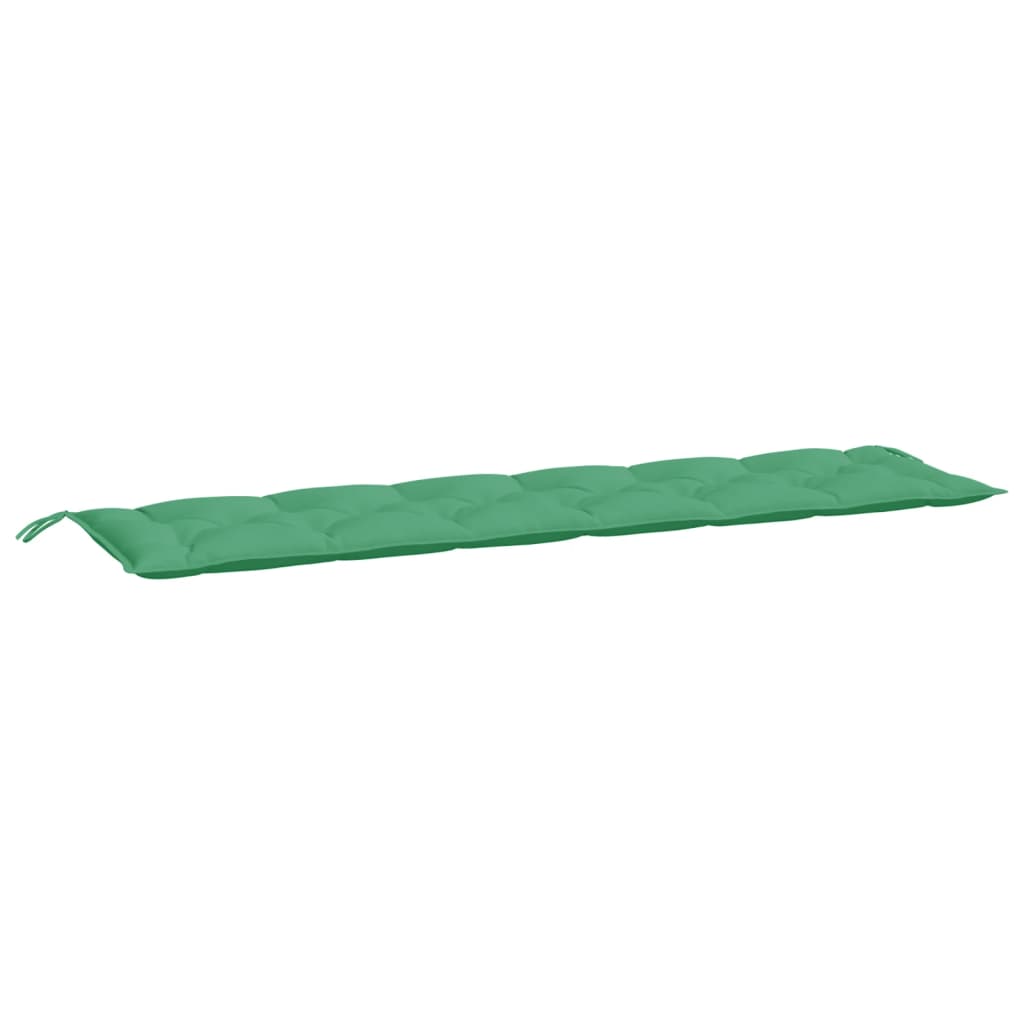 Vidaxl Garden Bench Pushion 200x50x7 cm stofgrøn