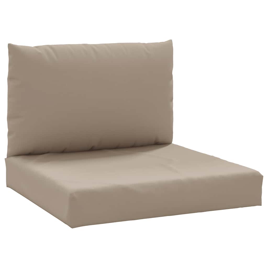 Vidaxl Palletpuder 2 stk Oxford Fabric Taupe