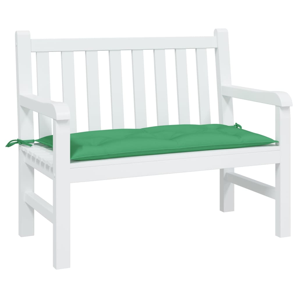 Vidaxx Garden Bench Pushion 110x50x7 cm Oxford Fabric Green