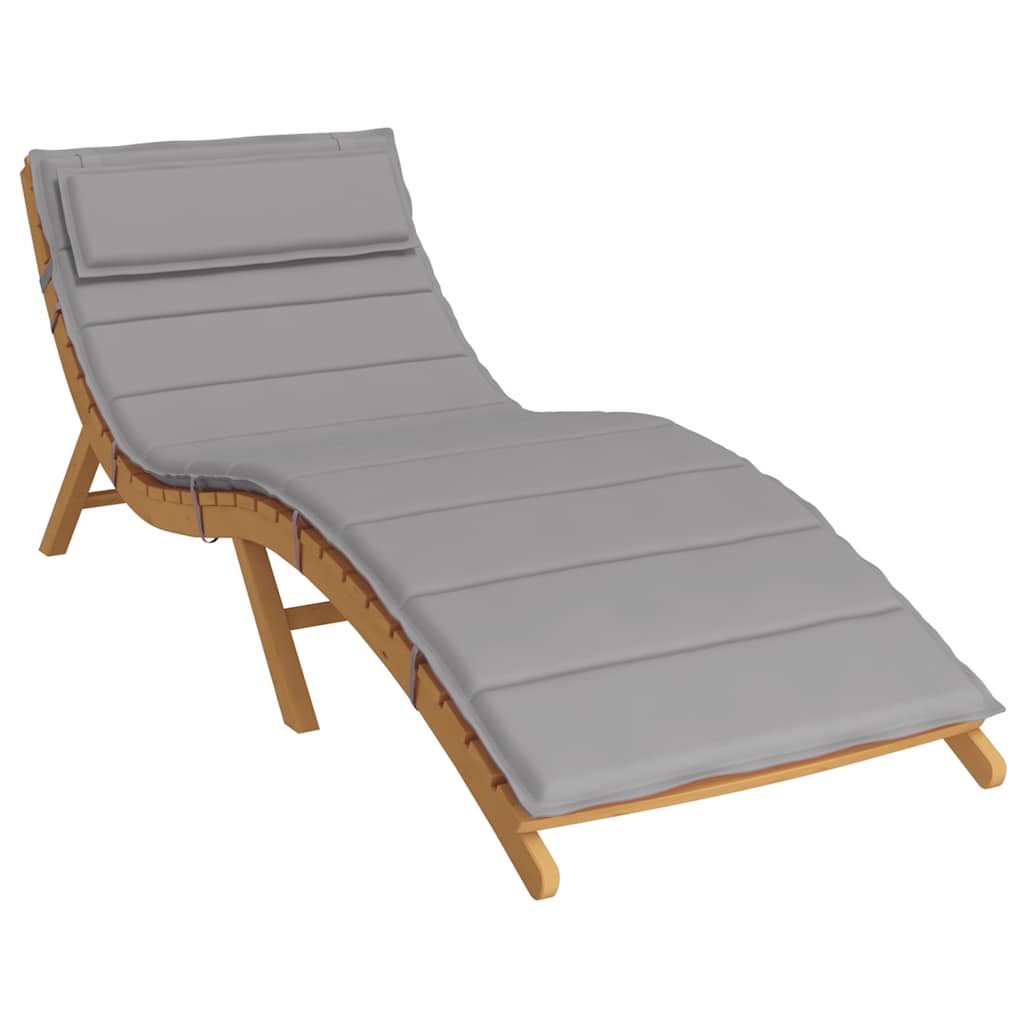 Vidaxx Lounger Cushion 180x60x4 cm Oxford stof grå