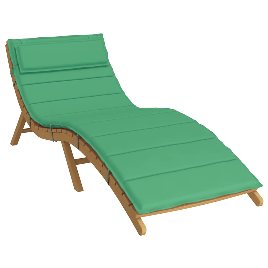 Vidaxx Lounger Pushion 180x60x4 cm Oxford Stof grøn