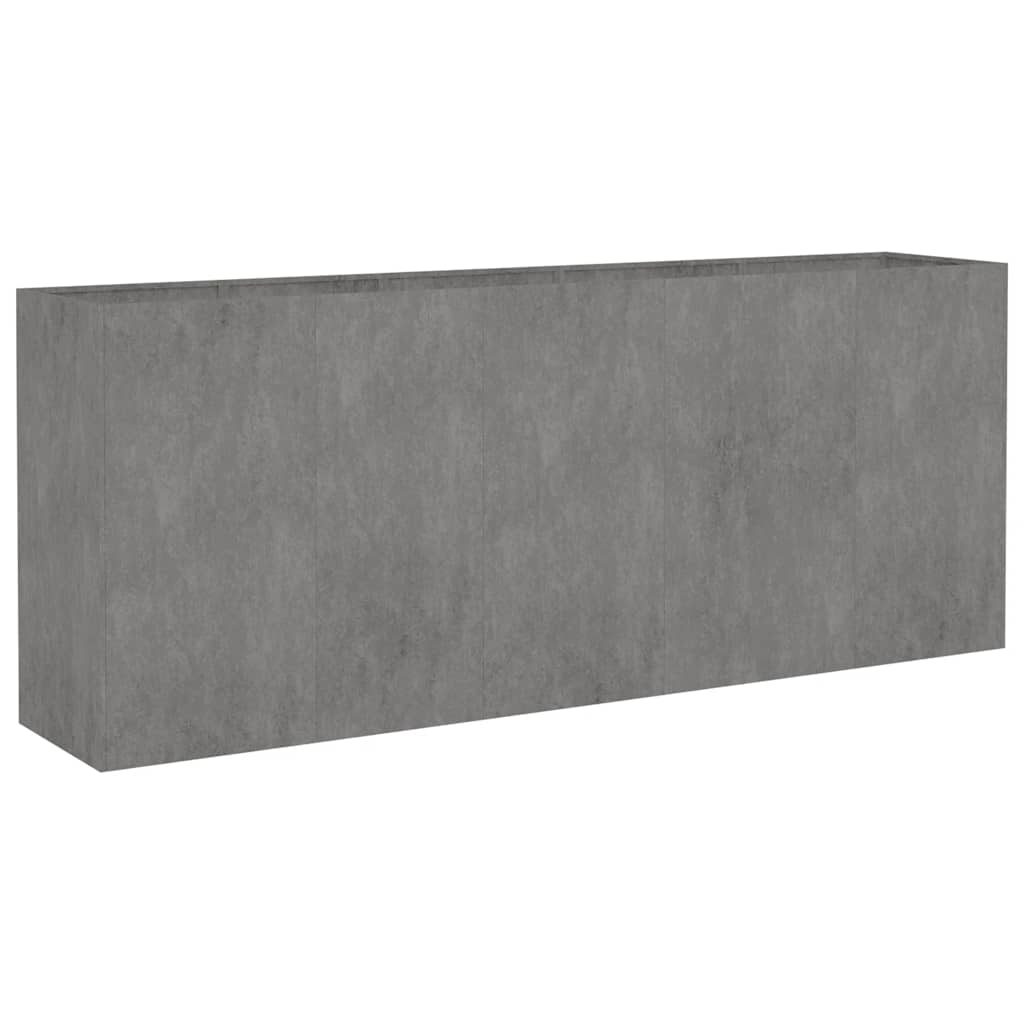 VidaXL plantekasse hævet 200x40x80 cm cortenstål