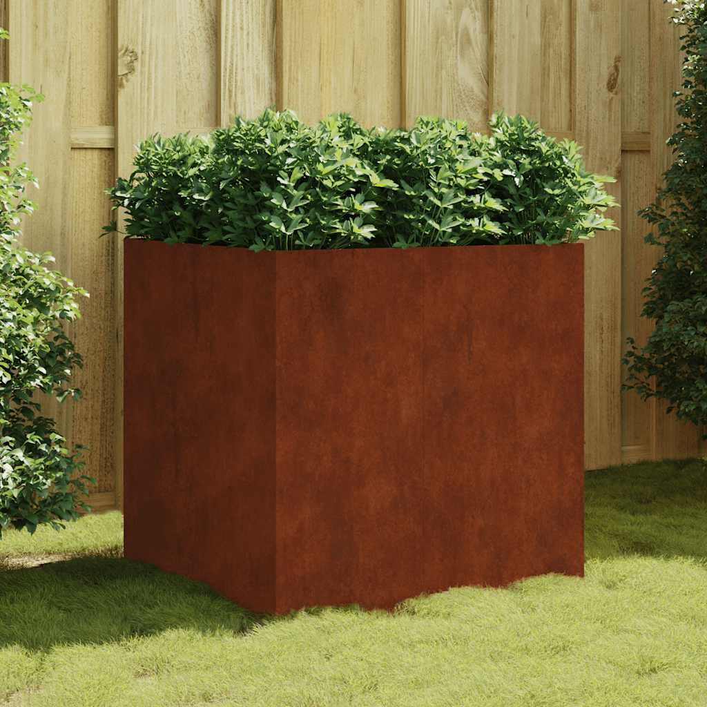 Vidaxx Planter 80x80x80 cm Corten Steel