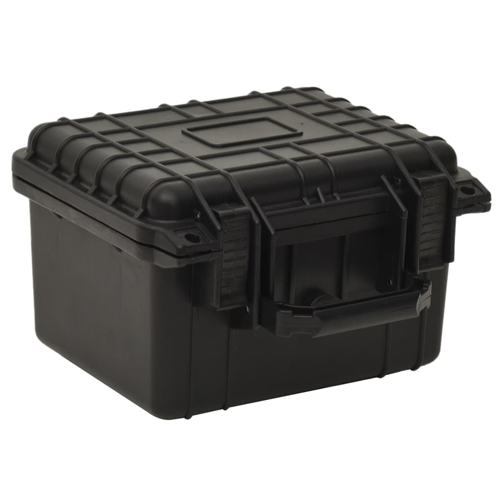 Vidaxl FlightCase Portable 27x25x18 cm pp sort
