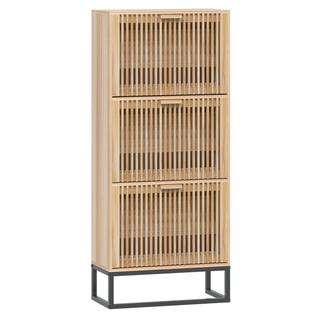 Vidaxx skoskab 52x25x120 cm udformet træ