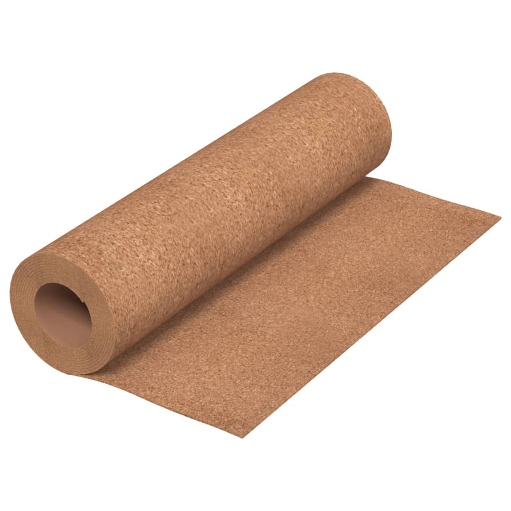Vidaxl Cork rulle 100x500 cm 5 mm