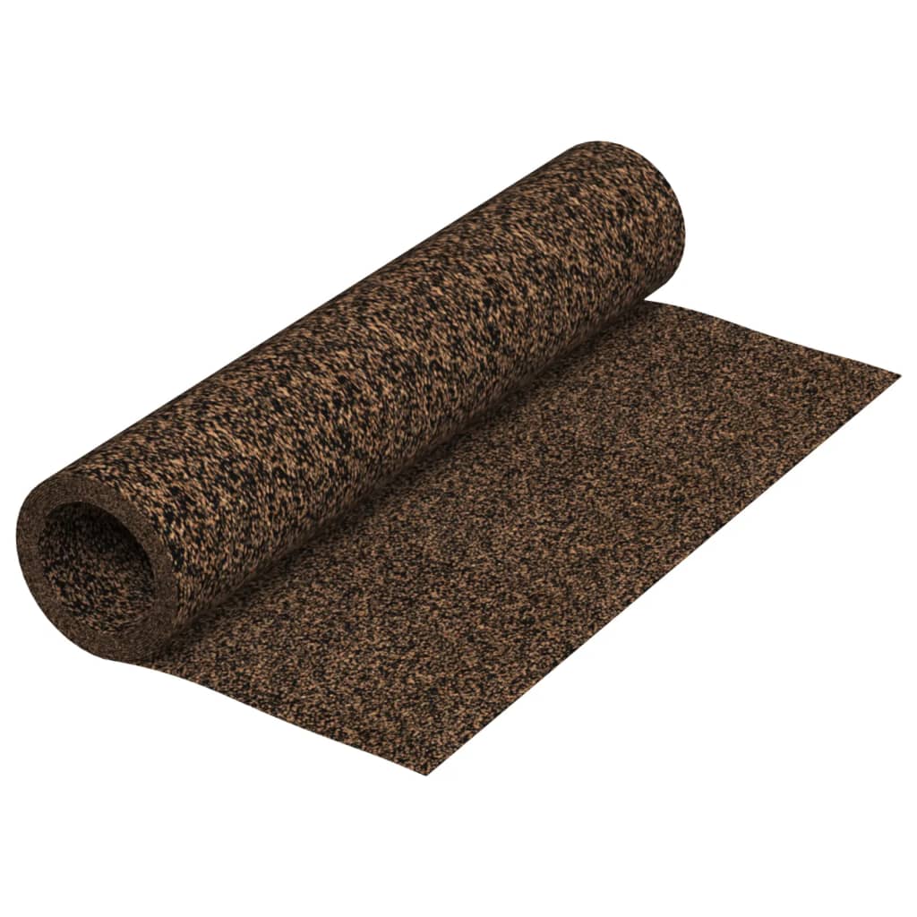 Vidaxl Cork rulle 100x500 cm 2 mm gummi