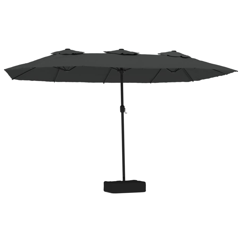 Vidaxx parasol dobbelt 449x265 cm antracit