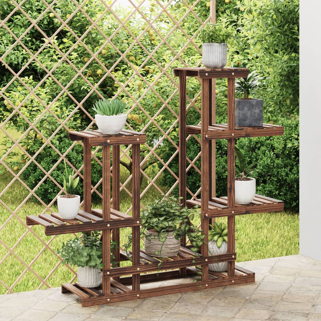 Vidaxx Plant Stand 95x25x96 cm fast fyrretræ