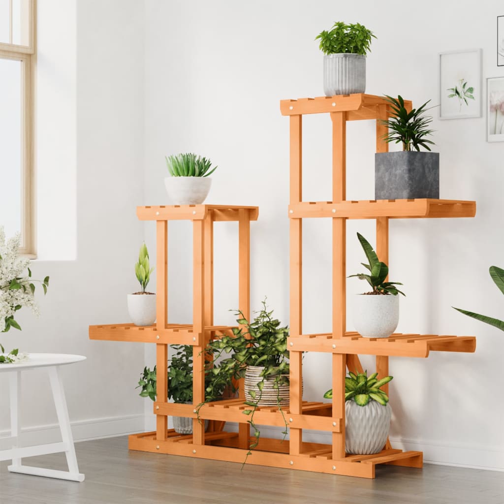Vidaxx Plant Stand 95x25x96 cm fast fyrretræ