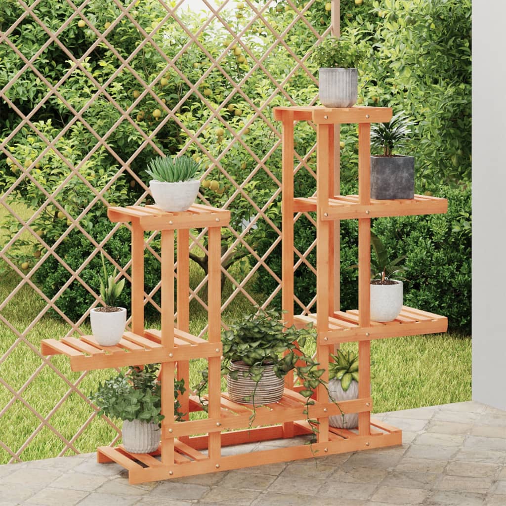 Vidaxx Plant Stand 95x25x96 cm fast fyrretræ