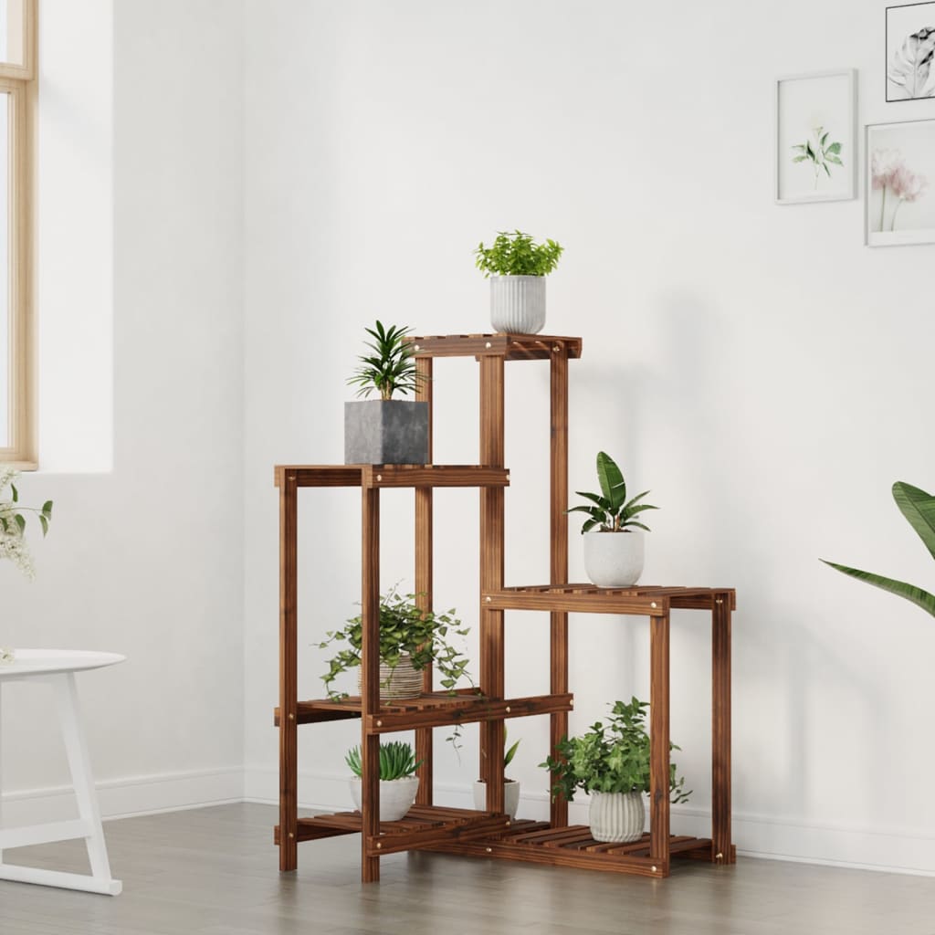Vidaxx plantestand 62,5x61,5x101,5 cm massivt fyrretræ