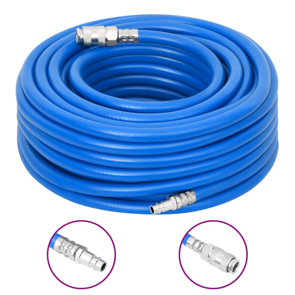 Vidaxl luftslange 0,6 '' 5 M PVC Blue