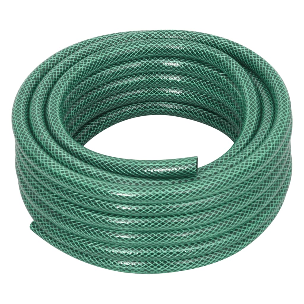 Vidaxl Garden Slang med kobling indstillet 0,5 '' 10 M PVC Green