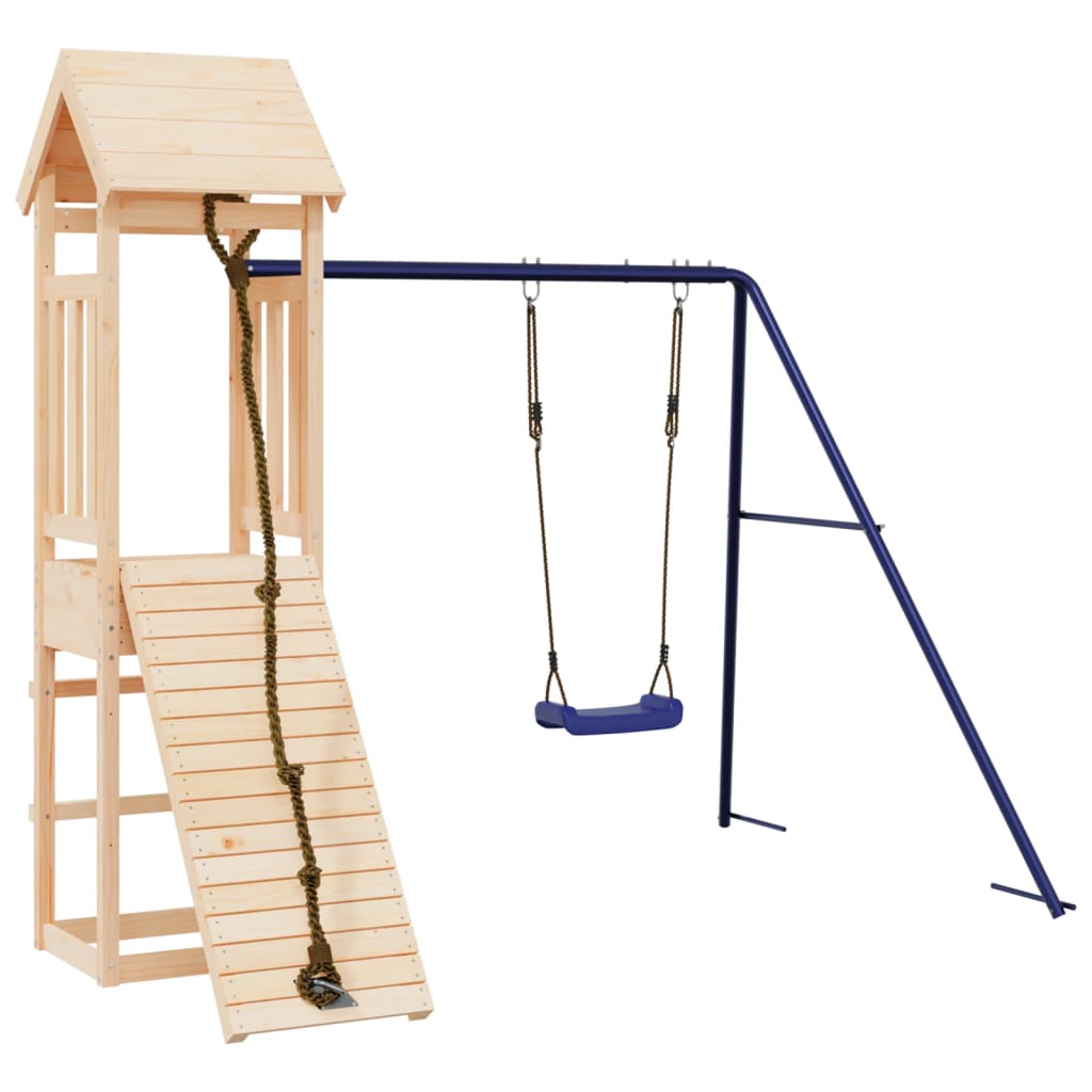 Vidaxl Playhouse Solid Pine Wood