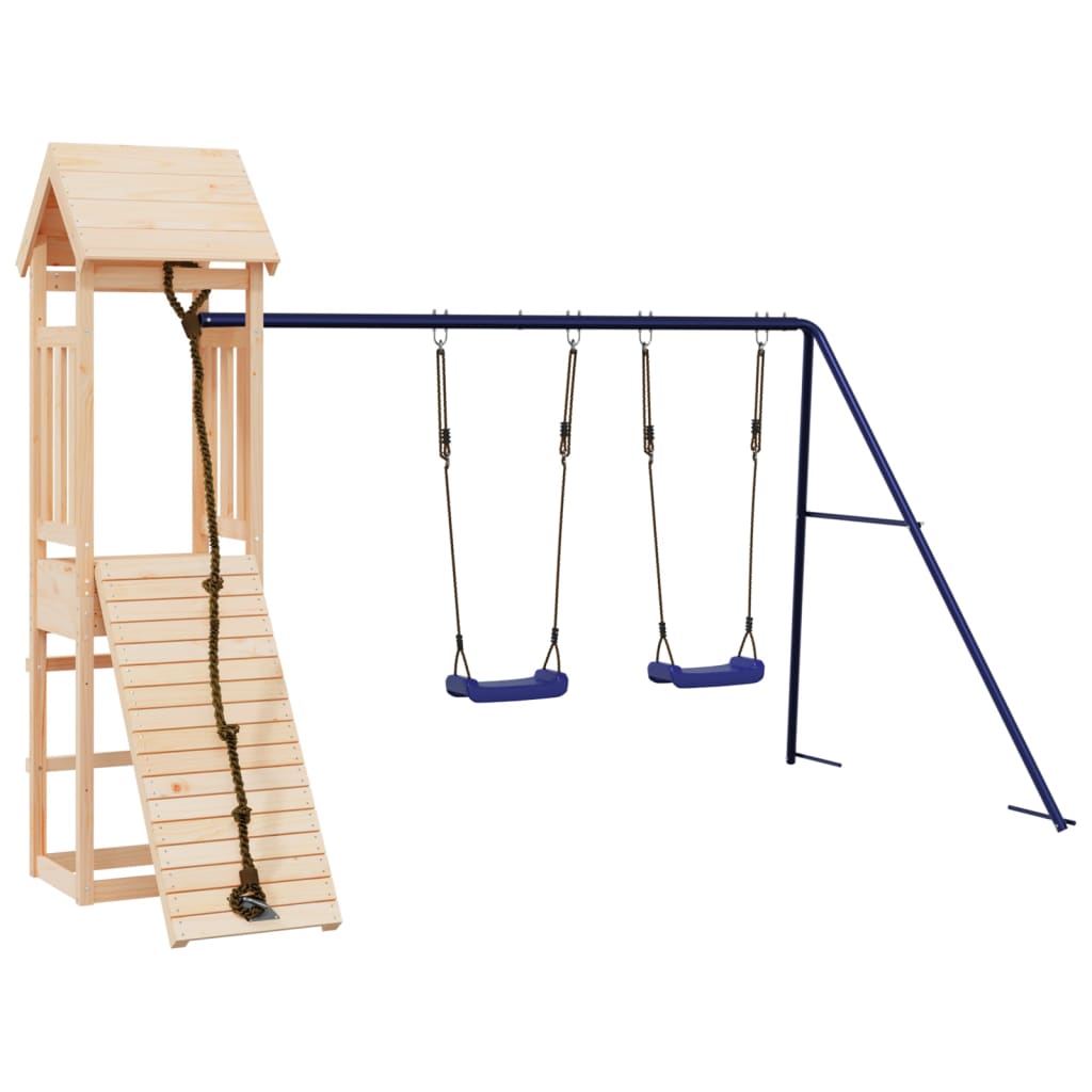 Vidaxl Playhouse Solid Pine Wood