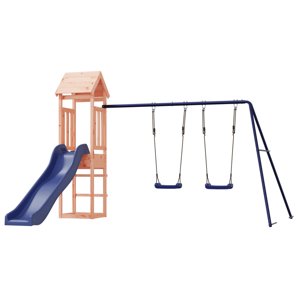 Vidaxl Playhouse Solid Douglas Wood