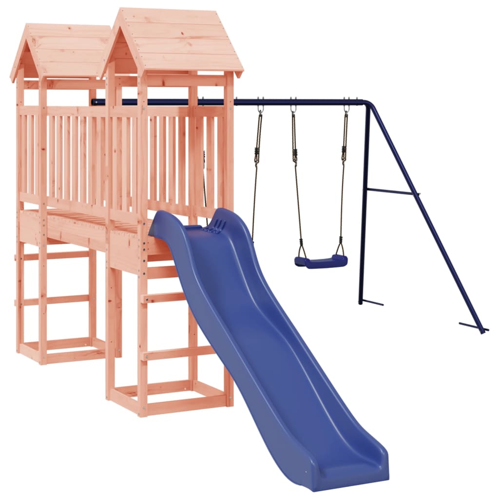 Vidaxl Playhouse Solid Douglas Wood