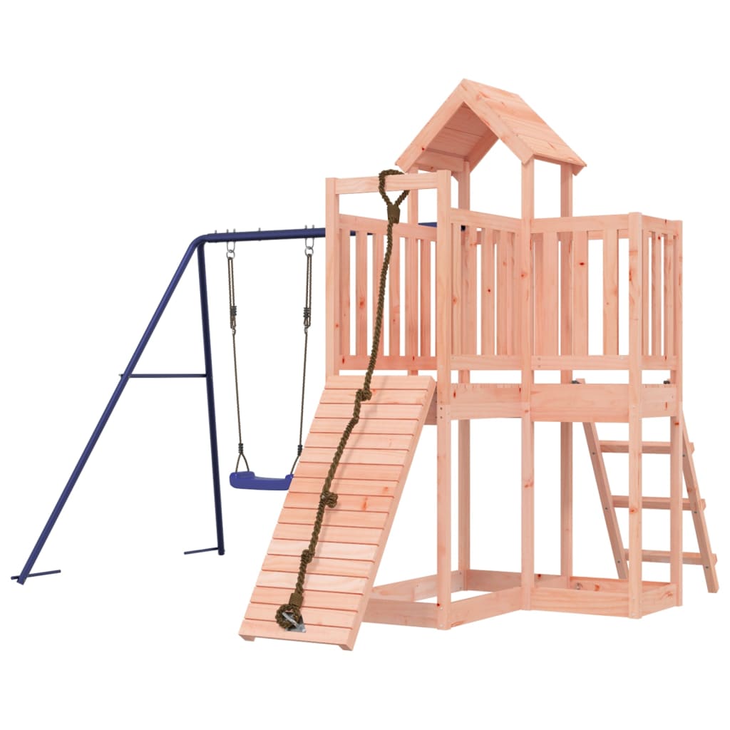 Vidaxl Playhouse Solid Douglas Wood