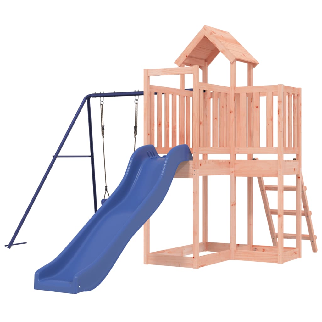Vidaxl Playhouse Solid Douglas Wood