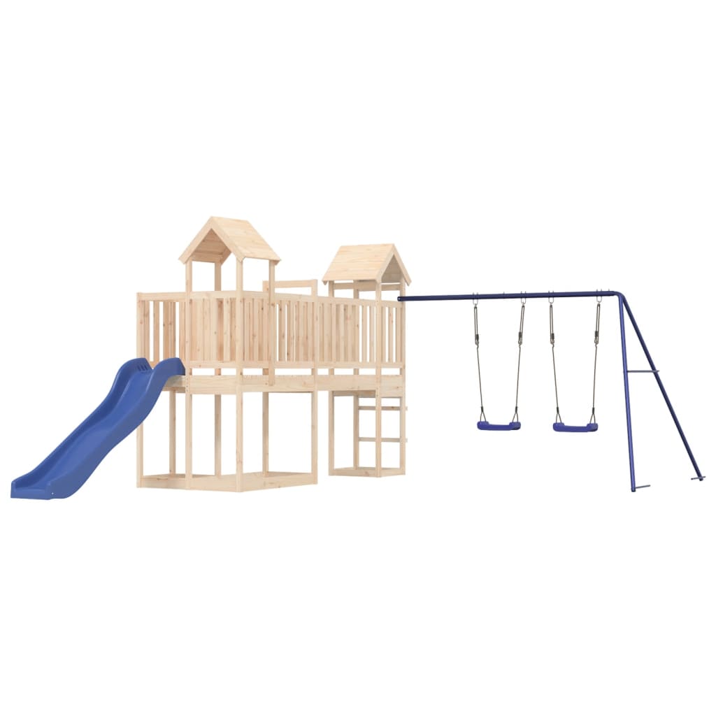 Vidaxl Playhouse Solid Pine Wood
