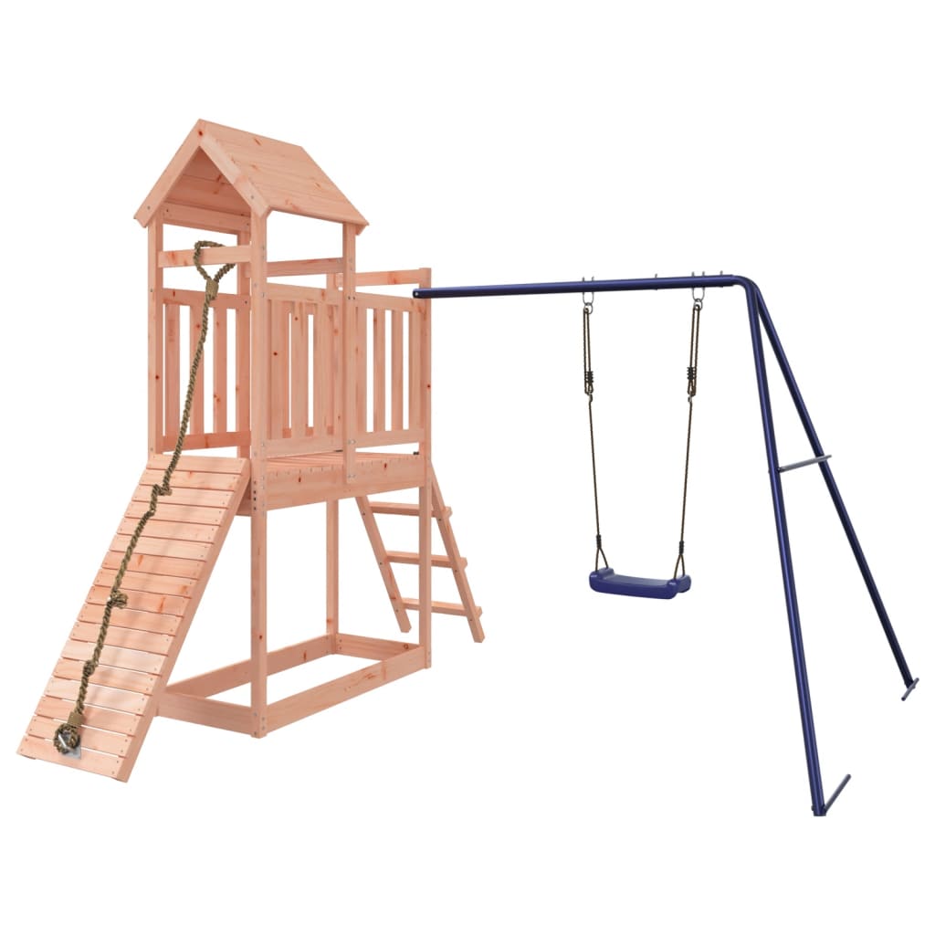 Vidaxl Playhouse Solid Douglas Wood
