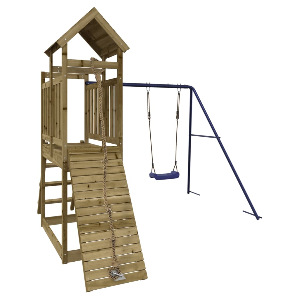 Vidaxl Playhouse imprægneret fyrretræ