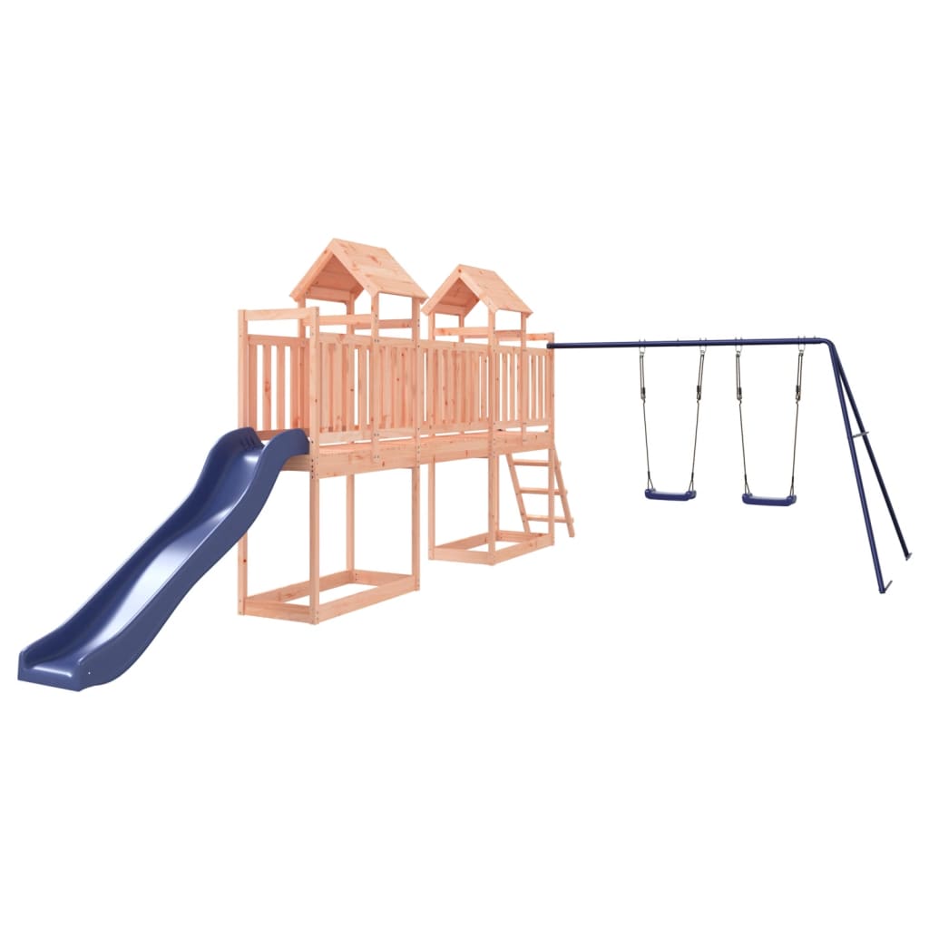 Vidaxl Playhouse Solid Douglas Wood