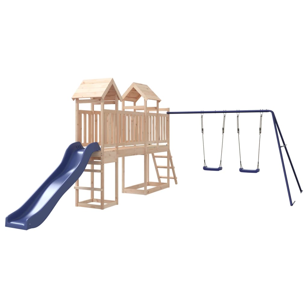 Vidaxl Playhouse Solid Pine Wood
