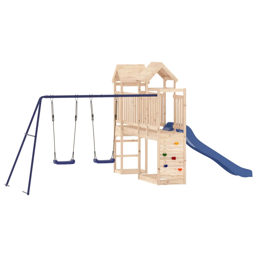 Vidaxl Playhouse Solid Pine Wood