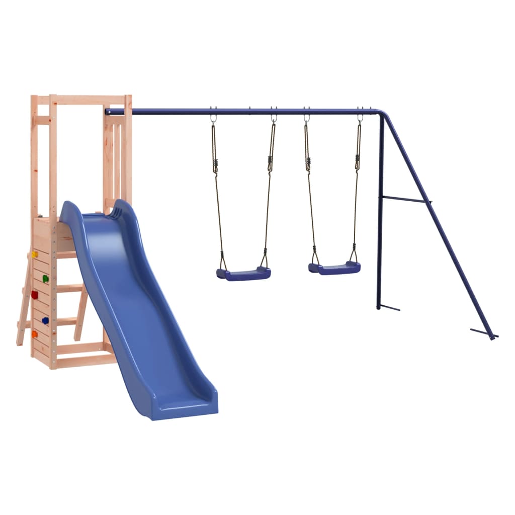 Vidaxl Playhouse Solid Douglas Wood