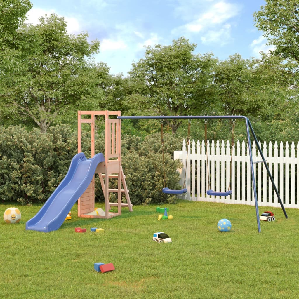 Vidaxl Playhouse Solid Douglas Wood