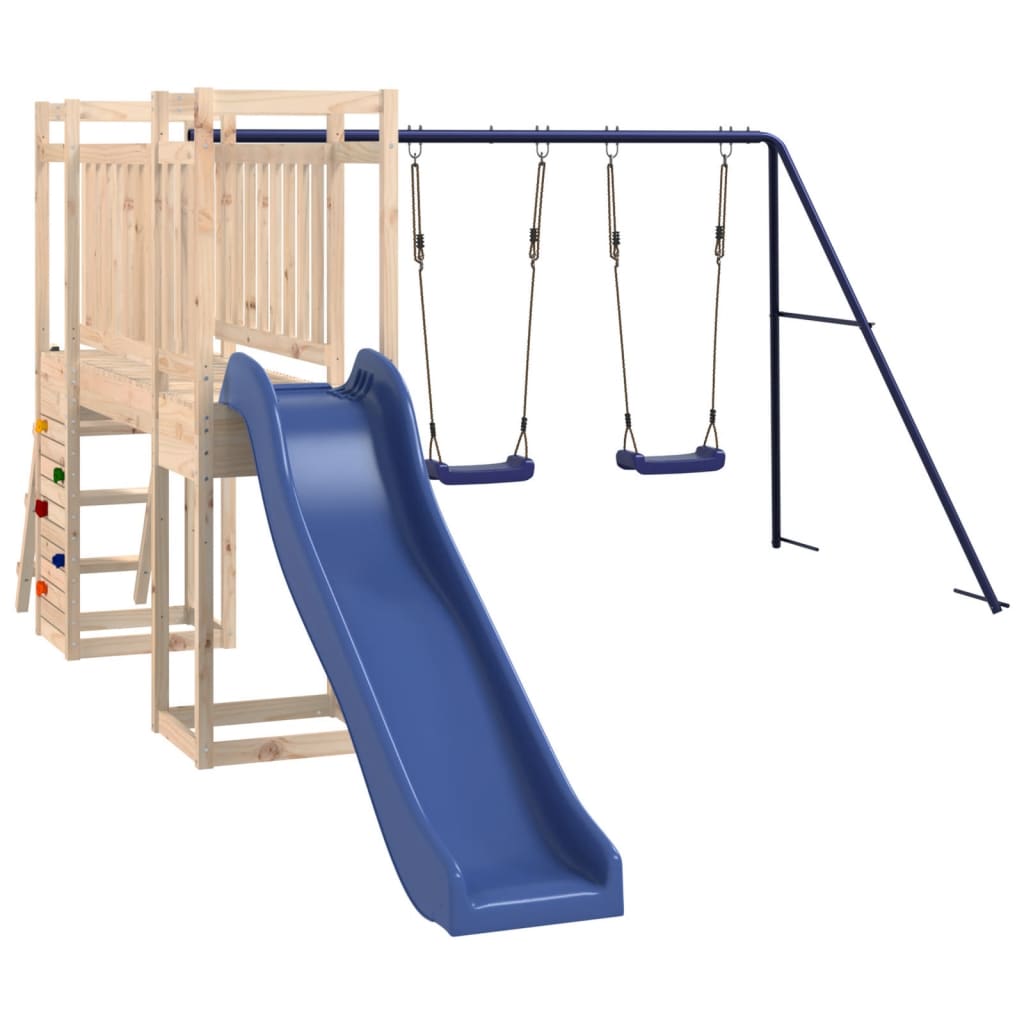 Vidaxl Playhouse Solid Pine Wood