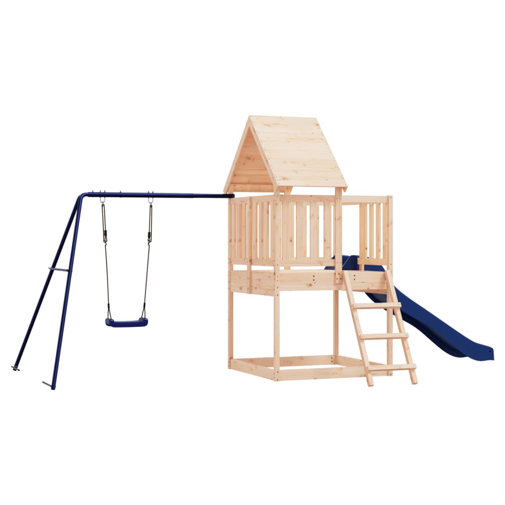 Vidaxl Playhouse Solid Pine Wood