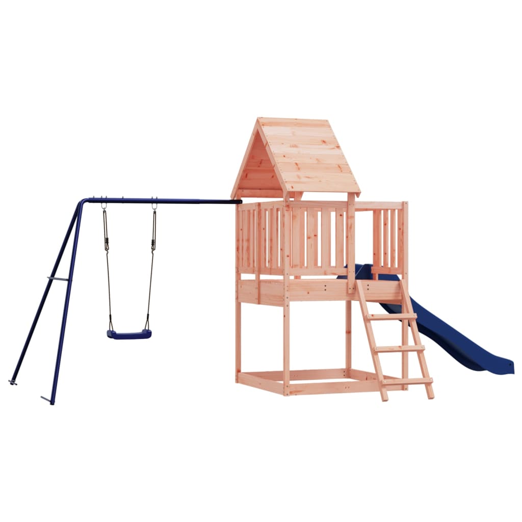 Vidaxl Playhouse Solid Douglas Wood