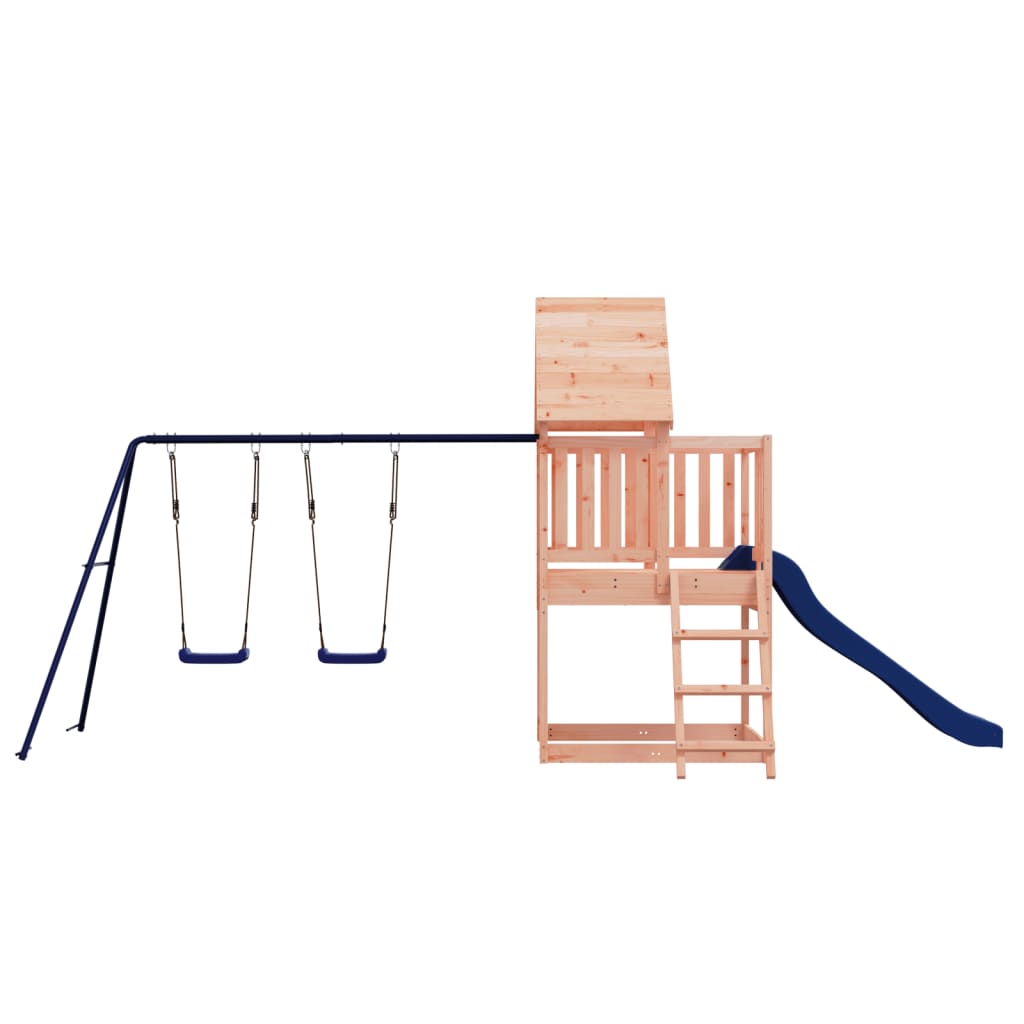 Vidaxl Playhouse Solid Douglas Wood