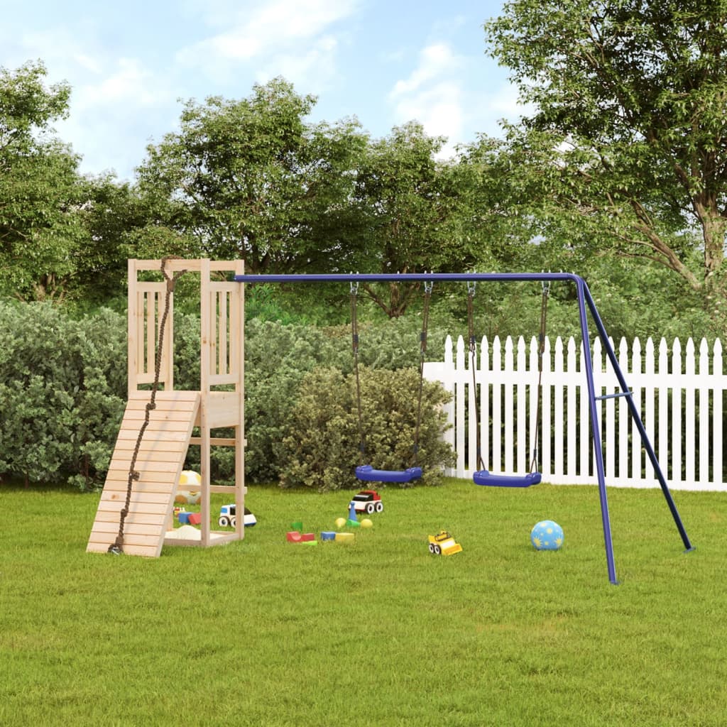 Vidaxl Playhouse Solid Pine Wood