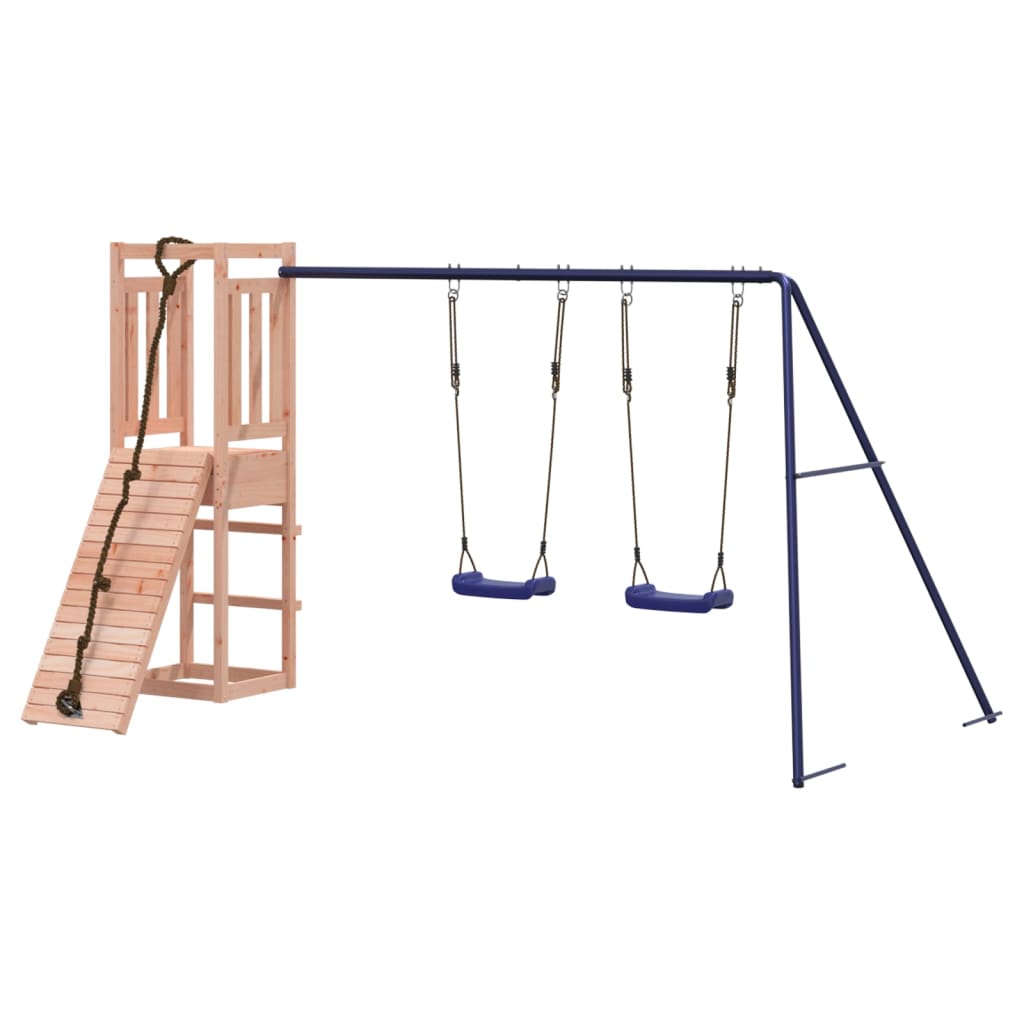 Vidaxl Playhouse Solid Douglas Wood